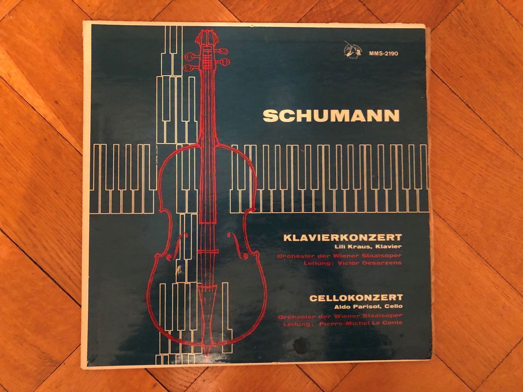 Dischi in vinile: LP. Schumann. Klavierkonzert. Von 1961. – Usato da Basel venduto da Cambes