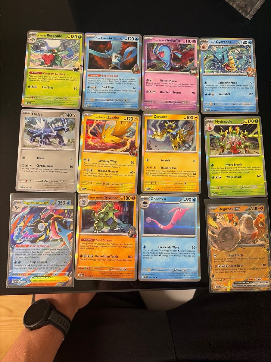 Pokémon Sammelbilder & Trading cards: Pokémon Karten Set – Mega Greninja EX, Team Rocket's Tyranit – Neu (gemäss Beschreibung) aus Zürich von mil_7vbz