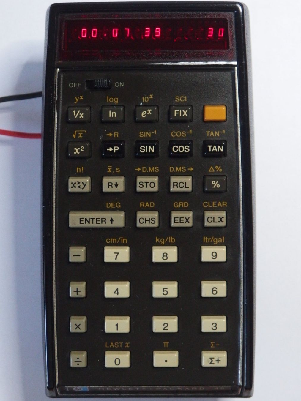 Hewlett Packard Calculatrices: Hewlett-Packard HP 45 – D'occasion à Gwatt (Thun) par Nocturnal_99 2