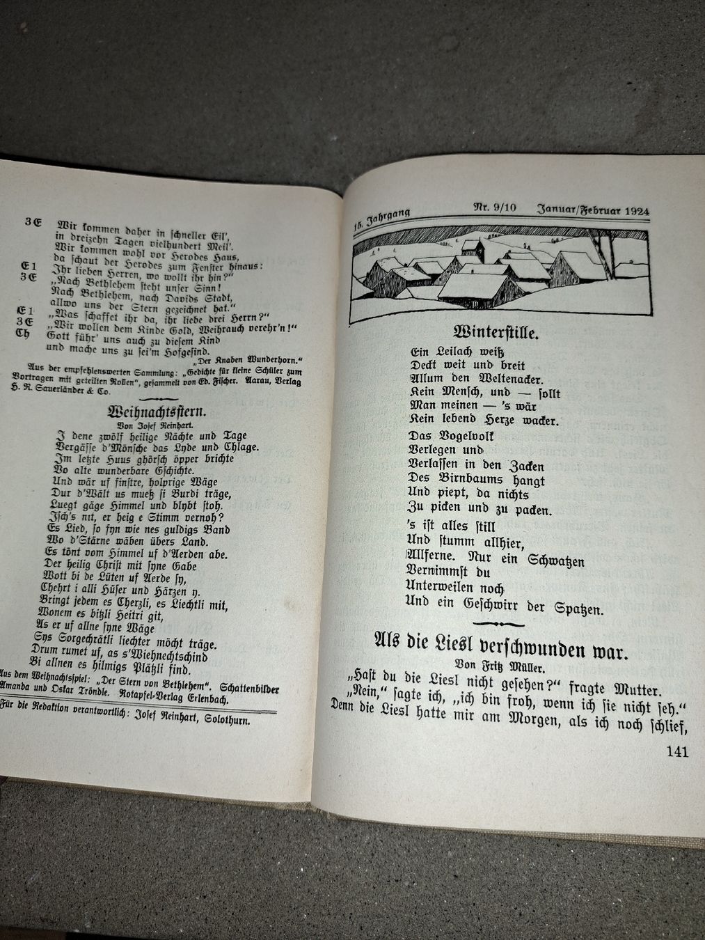 Libri: Jugendborn 1924 & 1939, alte Schweizer Schulbücher,  – Usato da Kölliken venduto da Upcycling-by-Mc-TAM 3