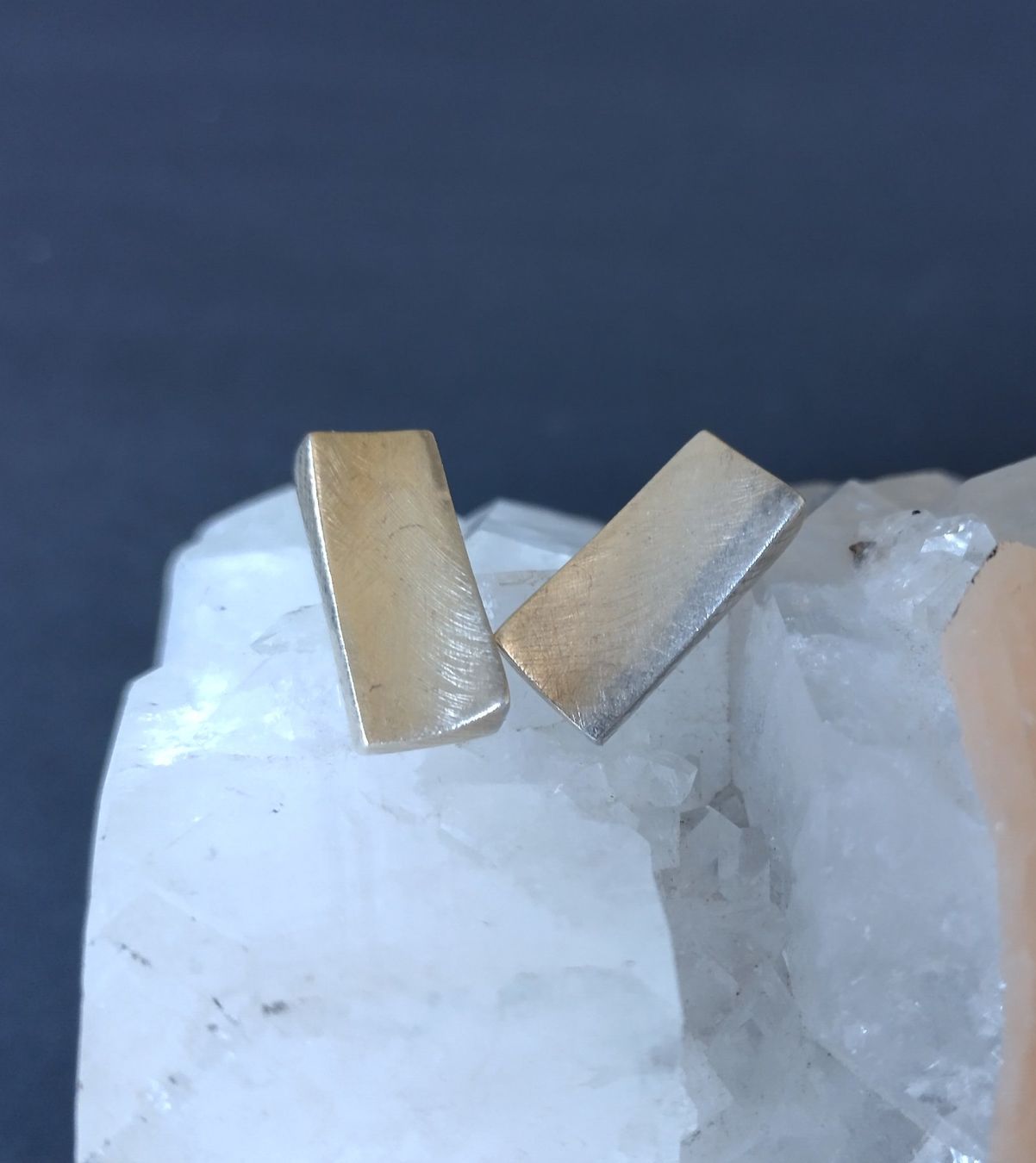 Orecchini pendenti & Orecchini a lobo: KLASSISCHE OHRRINGE 925 SILBER RECHTECKIG – Usato da Romanshorn venduto da BoutiqueA 1