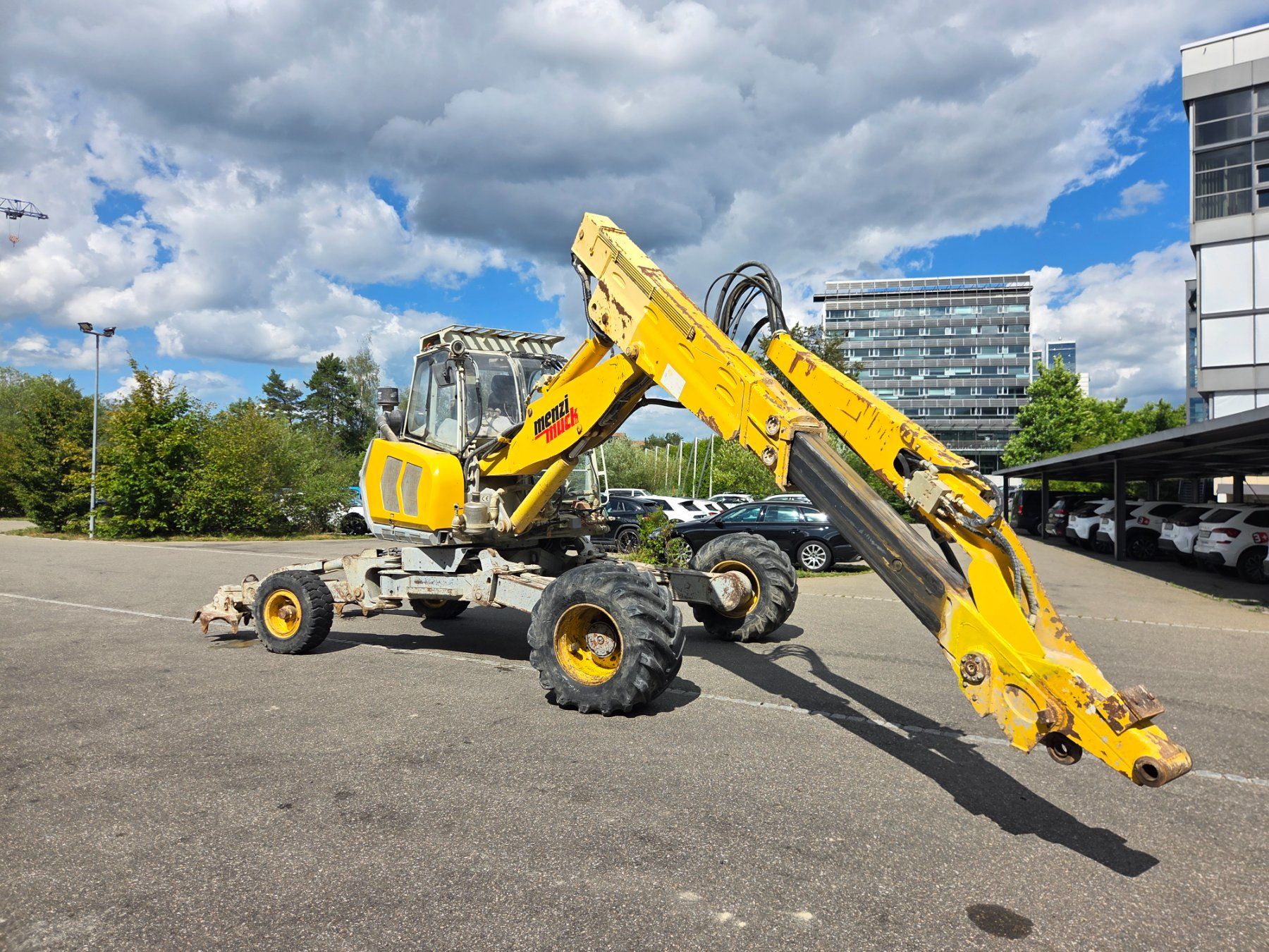 Menzi Muck Excavateurs: Schreitbagger Menzi Muck A 91 – D'occasion à Appenzell par dan_8mky
