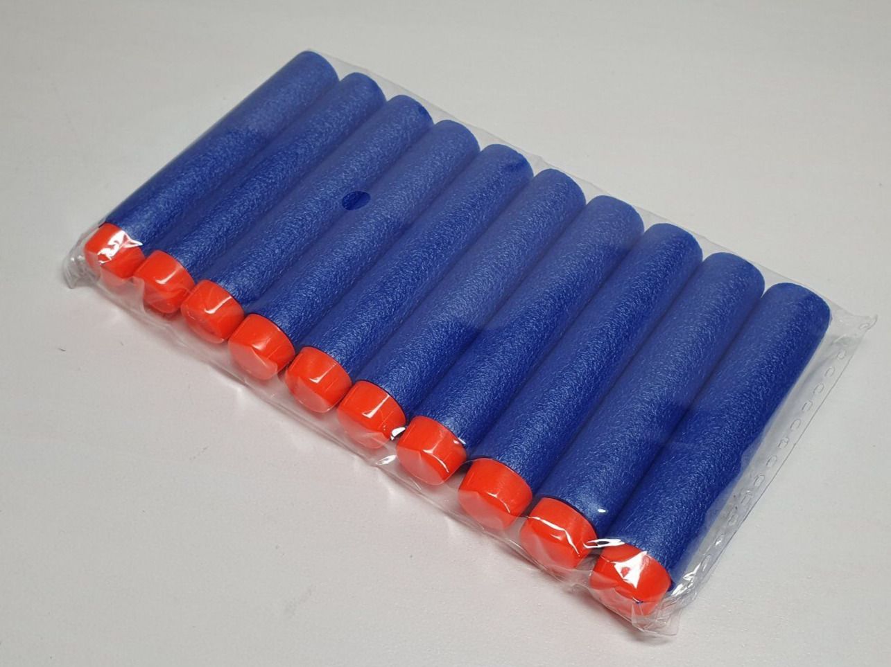 Nerf Giocattoli: Nerf Pfeile Darts Munition 10 Stk. Blau 70mm – Nuovo e nell'imballaggio originale da Gossau SG venduto da Puch-tech 2