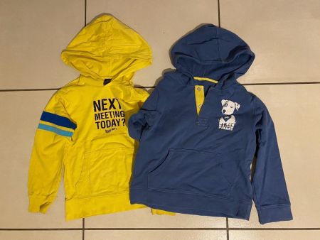 2 langarmiges Shirt Sweatsh Grosse 116