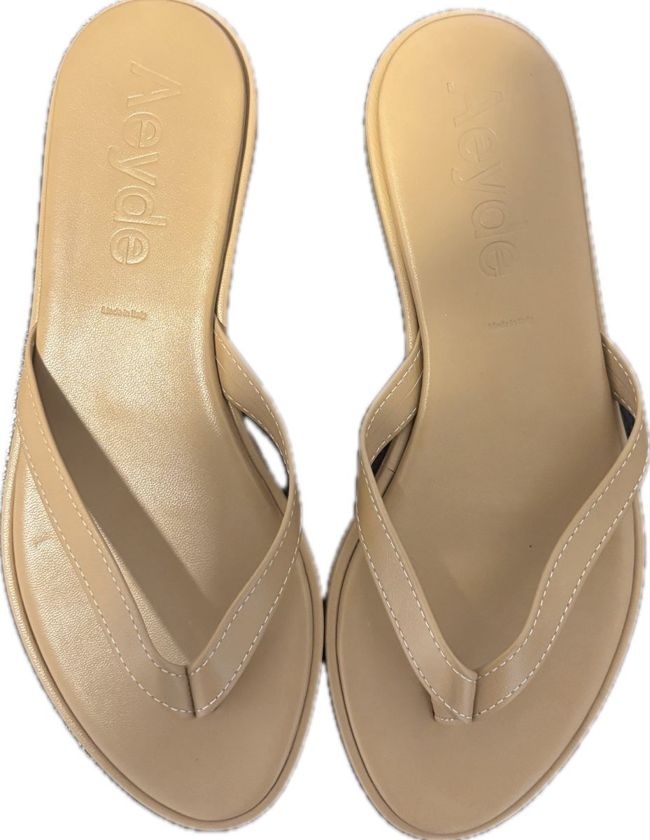 Aeyde Damenschuhe: Aeyde Beige Flip Flops – Gebraucht aus Chur von Cuteclothes7k