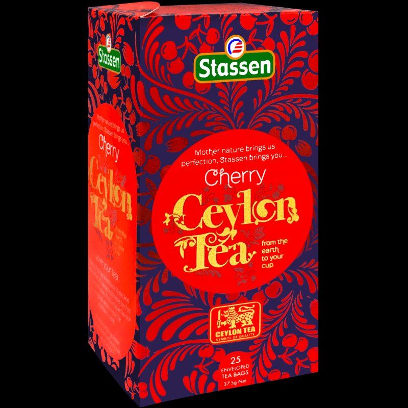 Cibi & Specialità: Stassen - Cherry Tea - Gastro-Teebeutel – Nuovo e nell'imballaggio originale da Gampelen venduto da Geschenkxy