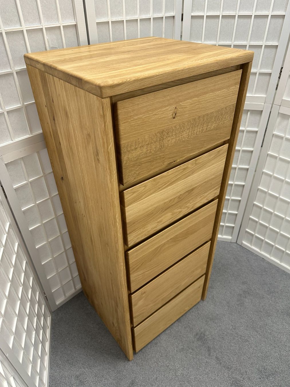 Cassettiere: Kommode RÖDVIG Wildeiche massiv 47 x 113 cm – Nuovo e nell'imballaggio originale da Unterentfelden venduto da moebelrufli 6