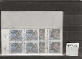 timbre 793 et 794 bloc de 4
