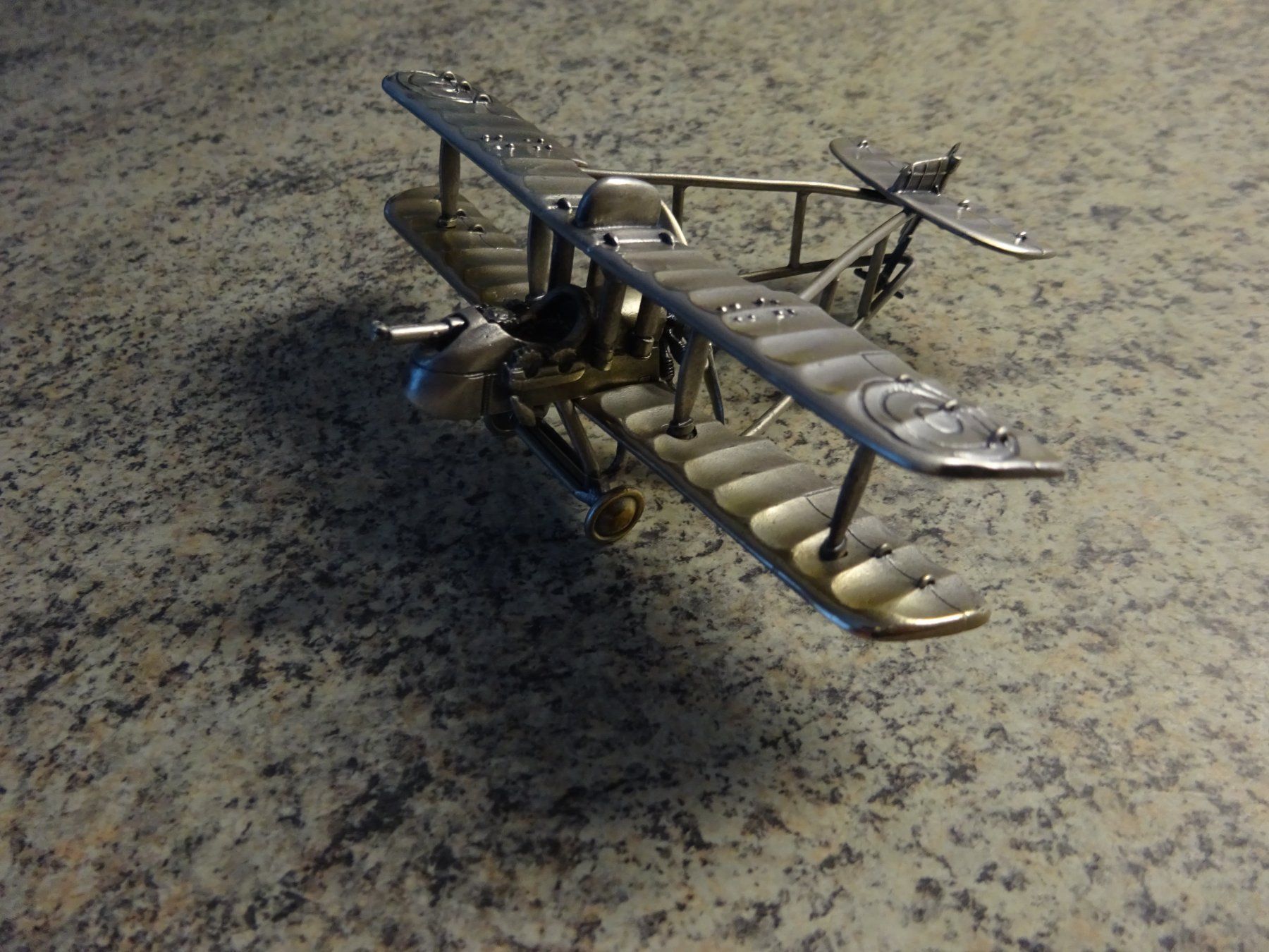 Kit di modellismo & Modellini statici: Doppeldecker Flugzeug / 800 Silber – Usato da Esslingen venduto da eintagammeer 3