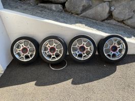 Fiat 500 Alufelgen 6.5Jx16H2 ET35 mit Reifen195/45 R16
