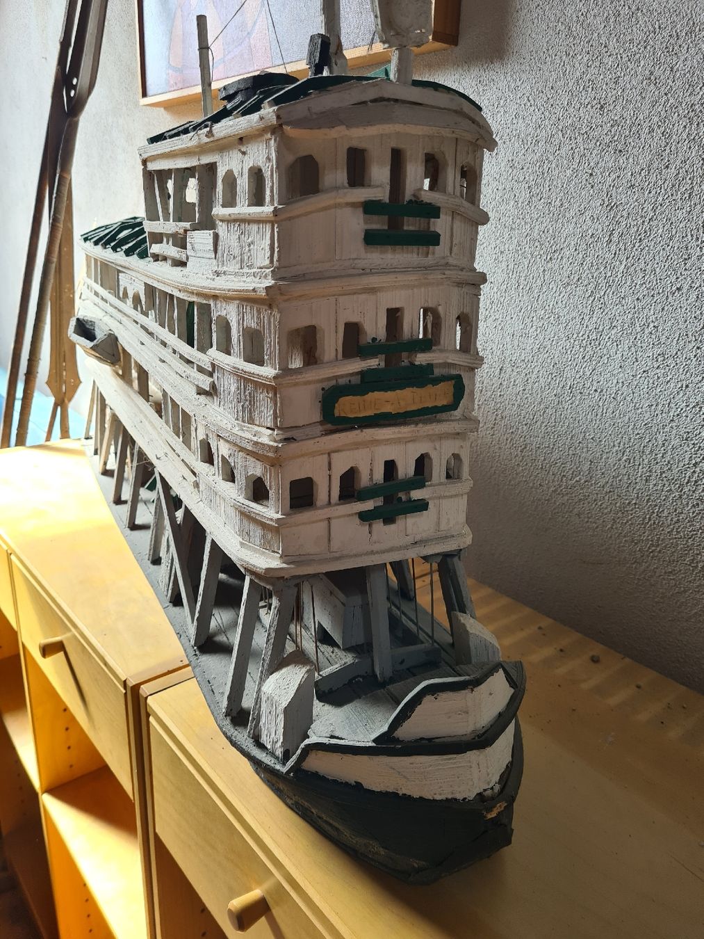 Kit di modellismo & Modellini statici: Bateau fait main type Mississipi – Usato da Chambrelien venduto da Zebz