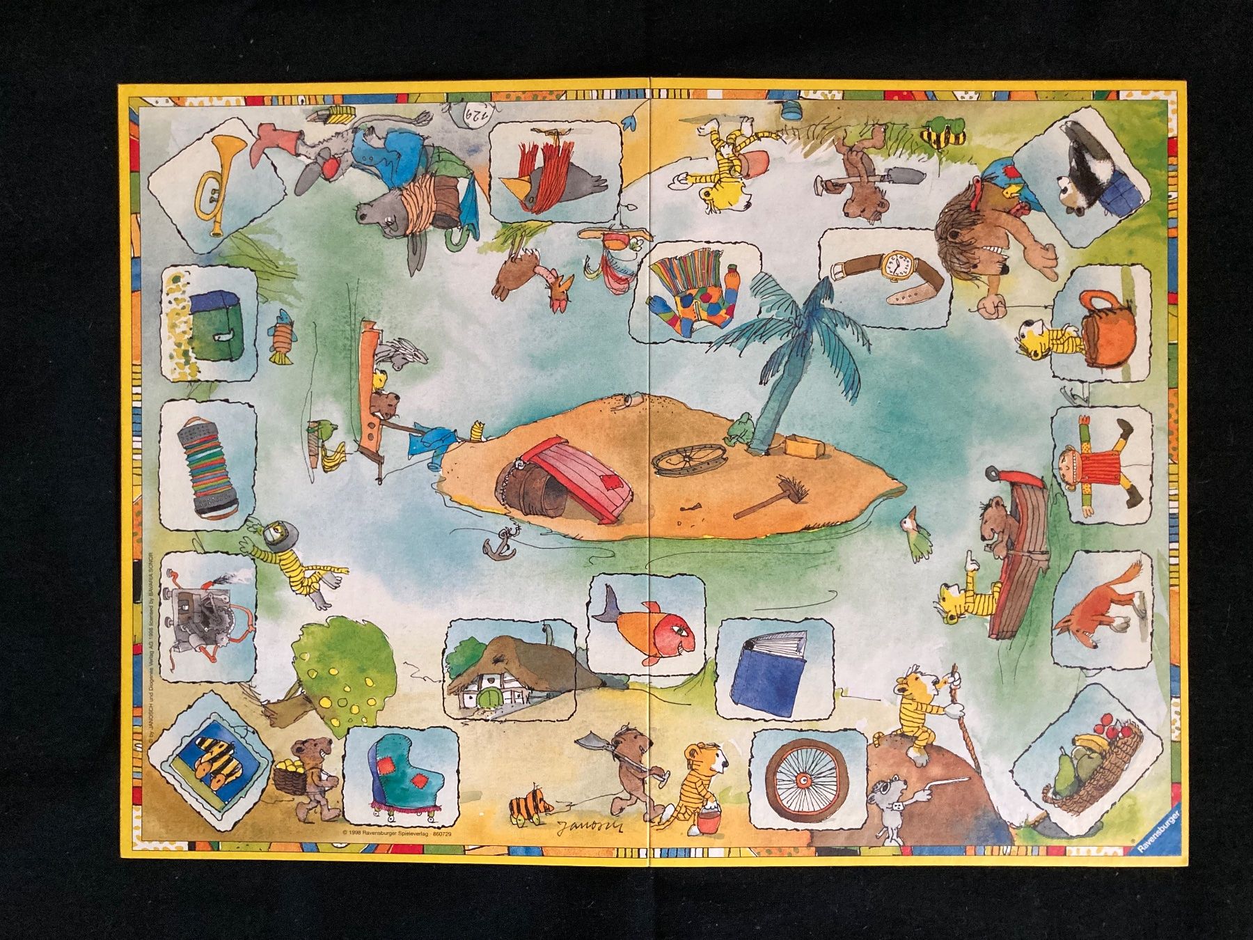 Ravensburger Spiele: Janosch, Spiel Schatzsuche mit der Tigerente – Gebraucht aus Zürich von Gustavo_Bianco 2