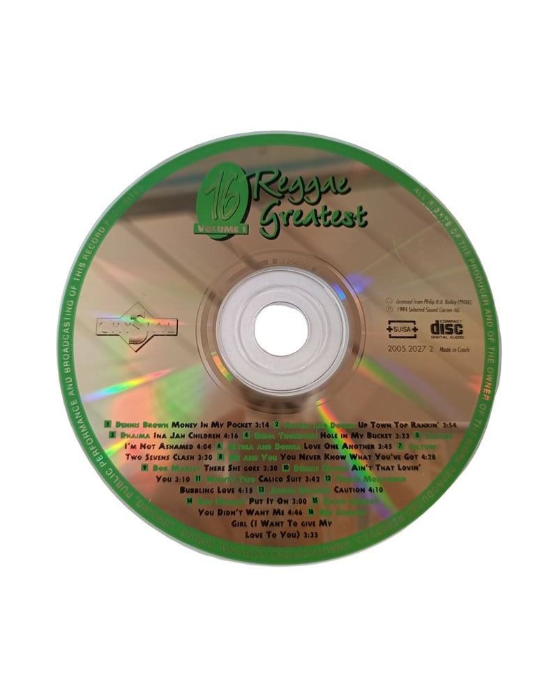 CDs: 16 Reggae Greatest Vol. 1 | CD – D'occasion à Luzern par Restwert_Luzern