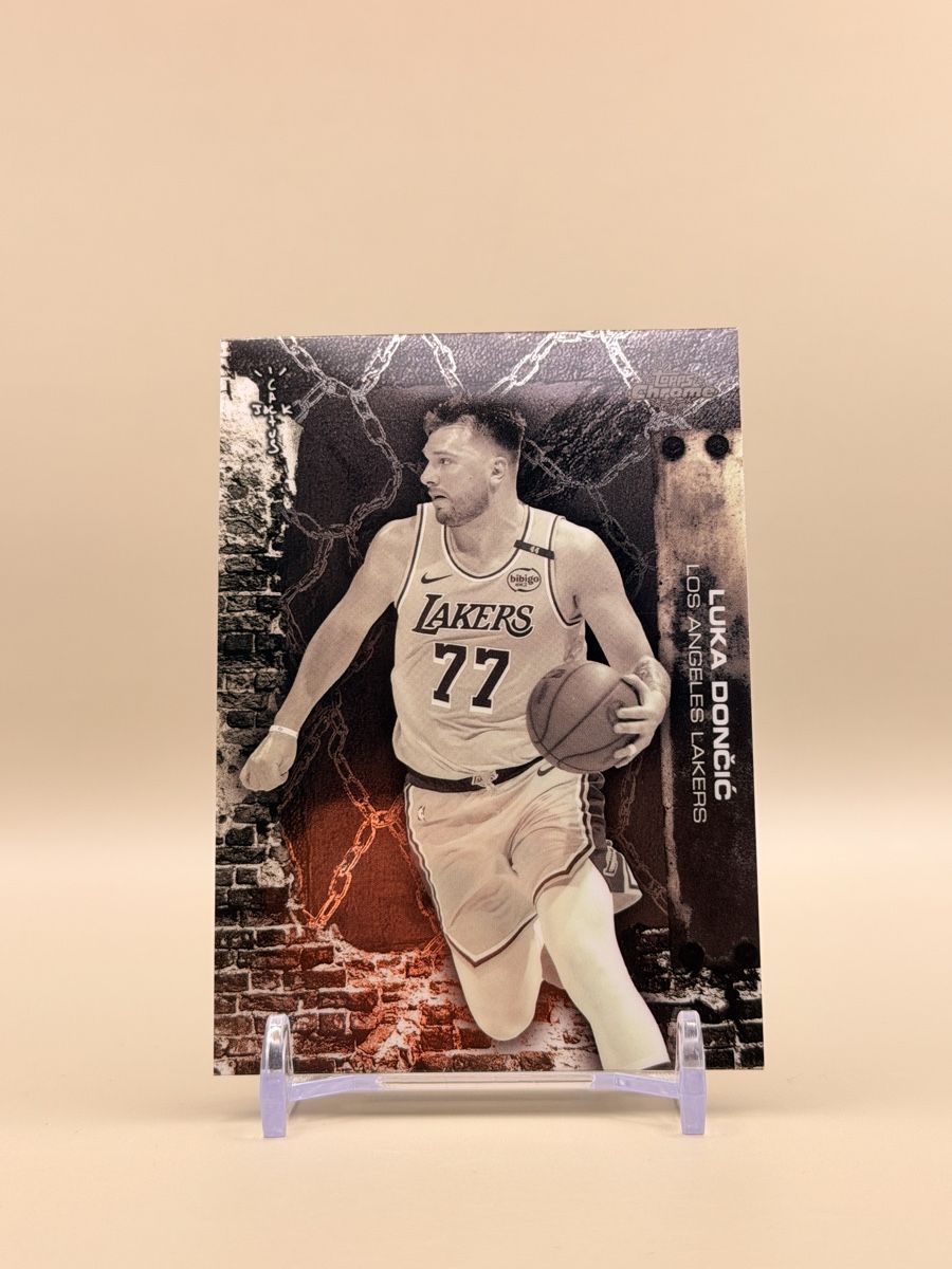 Topps Carte collezionabili: Luca Doncic Topps Chrome Cactus Jack, NBA, Lakers – Nuovo (secondo la descrizione) da Allschwil venduto da lakerscollectorch