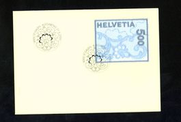 Stickereimarke auf FDC -TOP (C214)