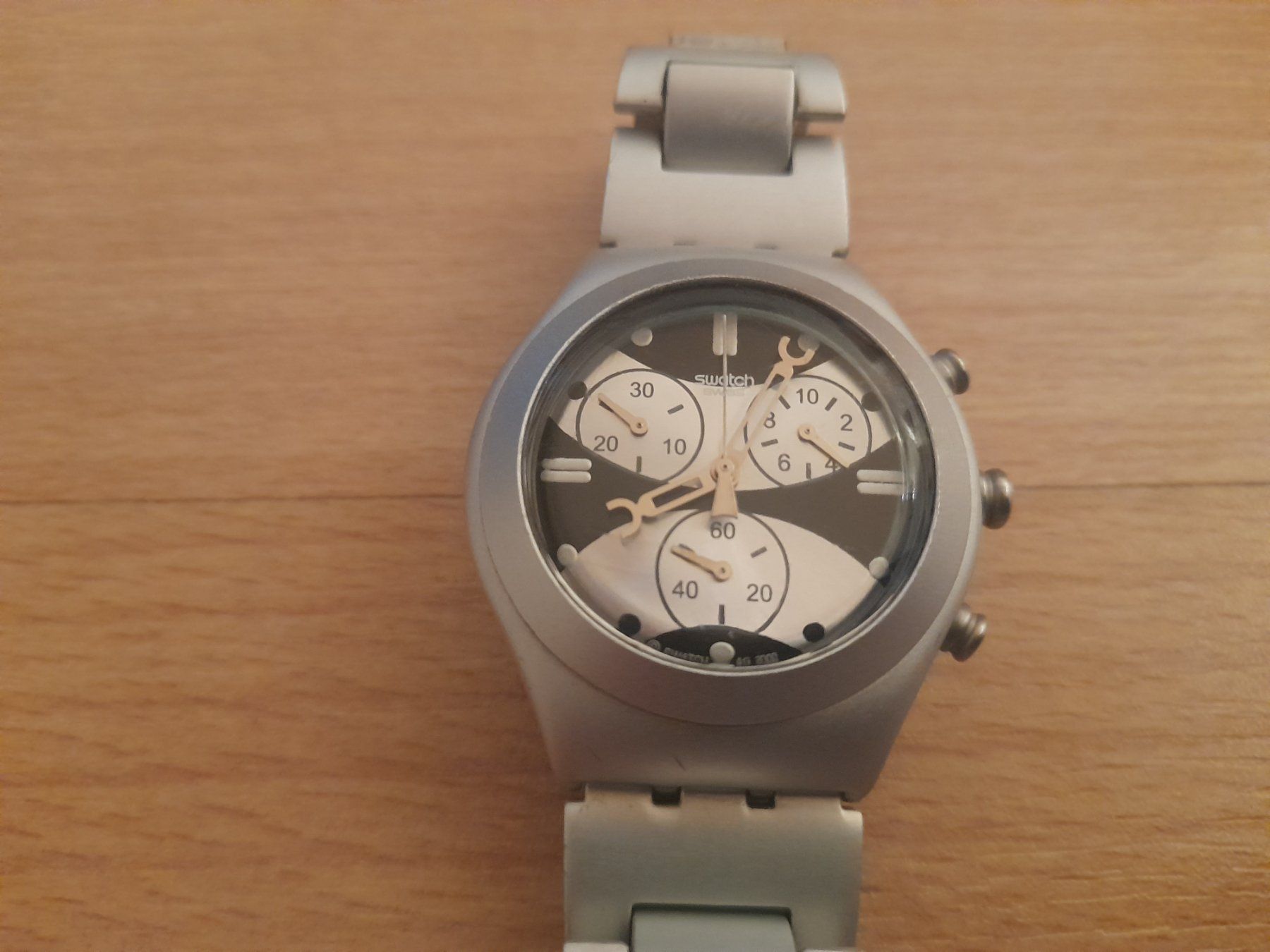 Swatch Uhren: Armbanduhr Swatch Irony Chrono – Gebraucht aus Lustmühle von chevi03 1