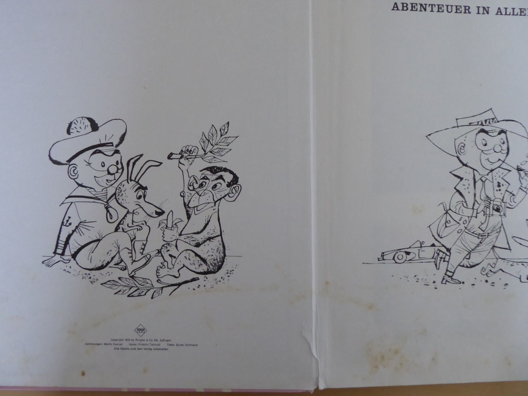 Fumetti: Ringgi + Zofi - Abenteuer in aller Welt – Usato da Turbenthal venduto da Nautop 1