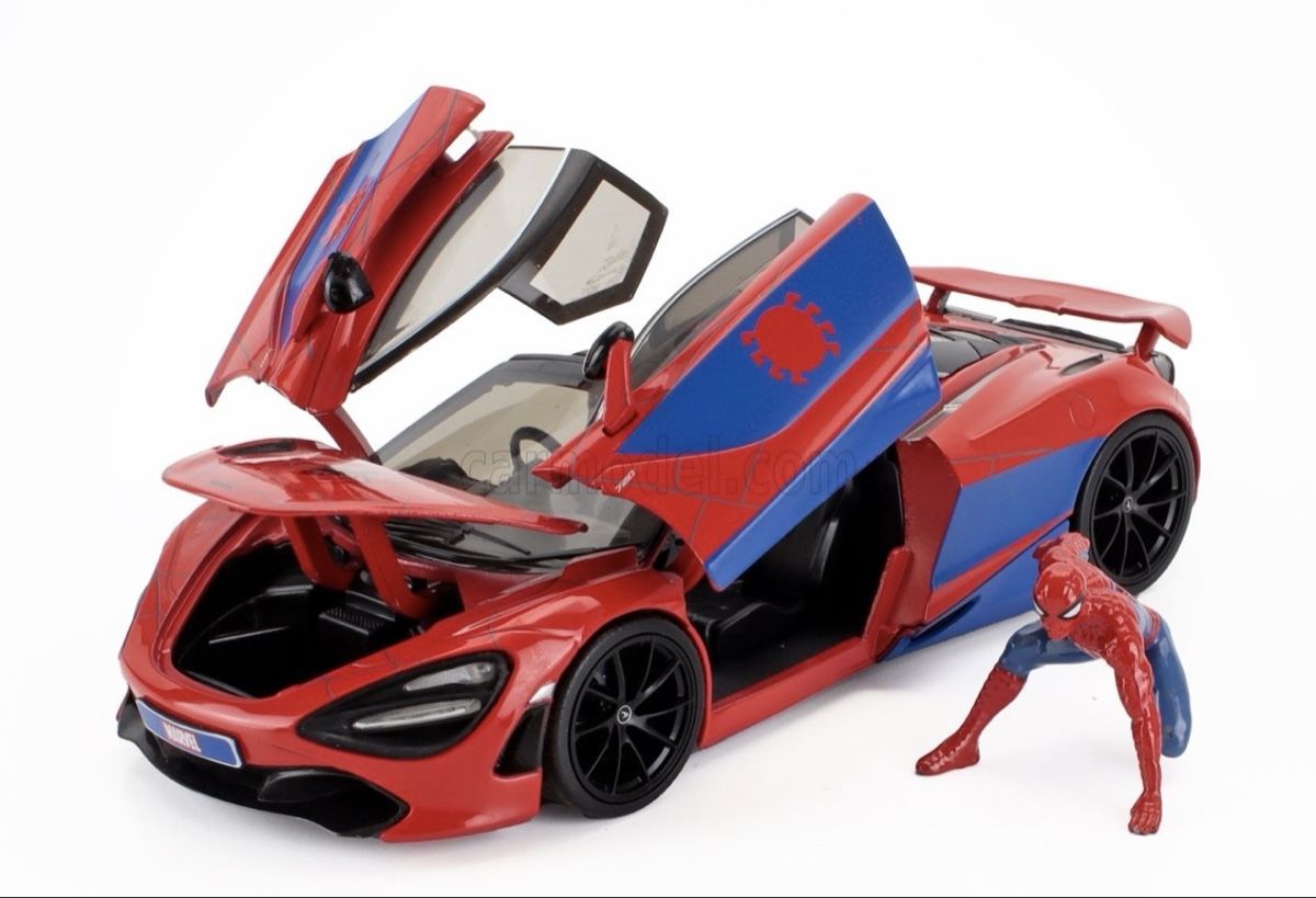 Mclaren Voitures modèles: McLaren 720S Spiderman 1:24 – Neuf avec emballage d'origine à Basel par Zomeg 1