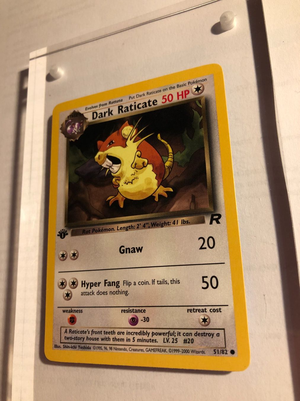 Carte collezionabili: Dark Raticate 1st Team Rocket - MINT - ab 1.- – Usato da Giubiasco venduto da dan_pr8b 2