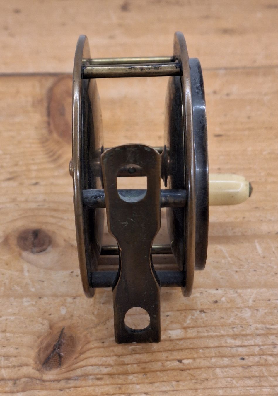 Tamburi & Mulinelli: Hardy Hercules 3 3/4 Lachsrolle ca.1890 – Usato da Aarberg venduto da Lemaxslahs 2