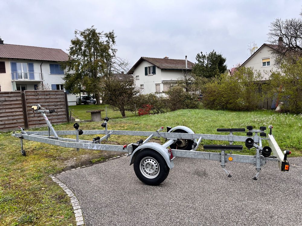 Bootstrailer / Sportgeräteanhänger 1 Achse 1800Kg | Kaufen auf Ricardo