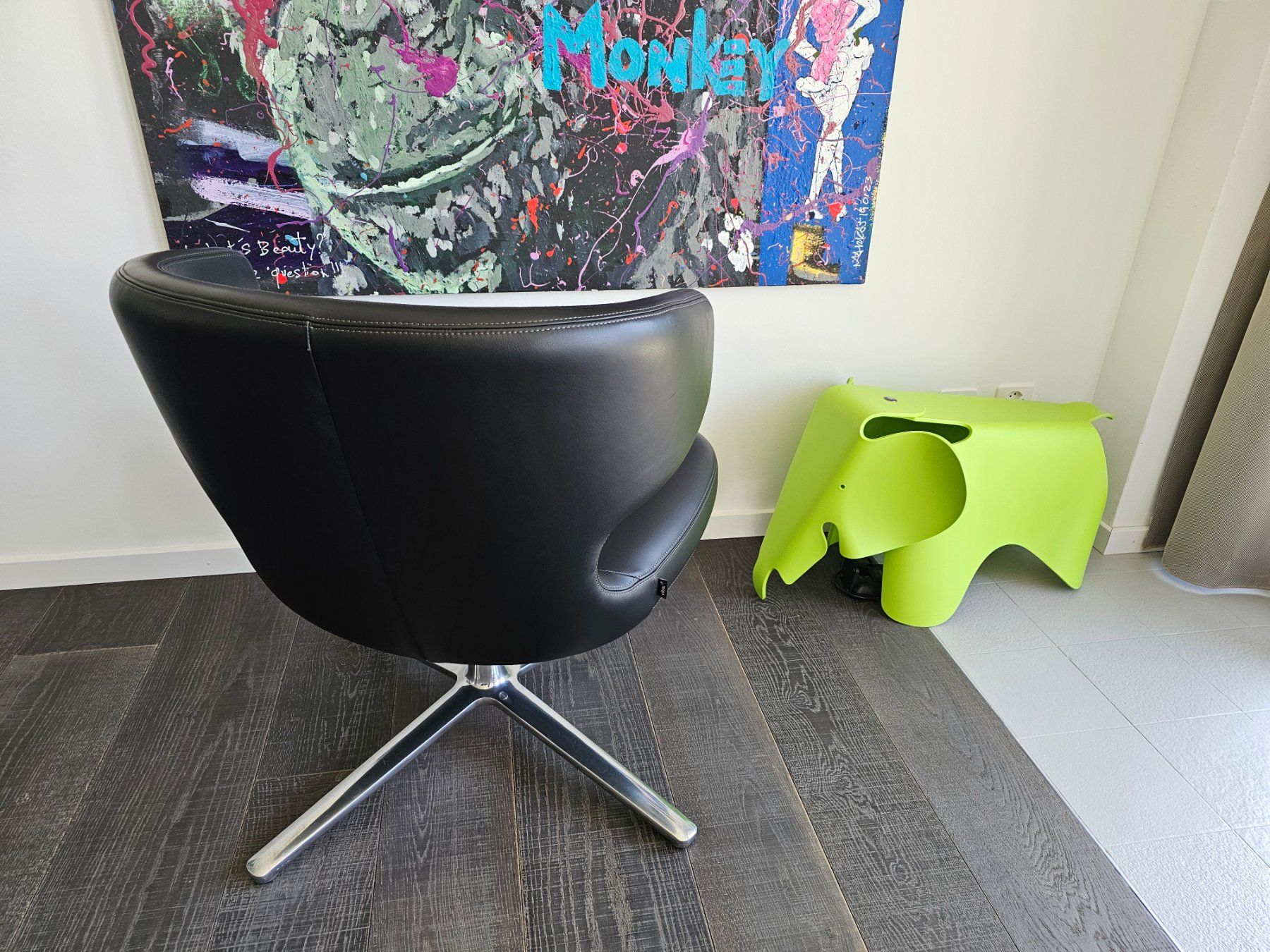 Vitra Poltrone: DESIGN VITRA Petit Repos Ledersessel – Usato da Münchenstein venduto da Trayo 2