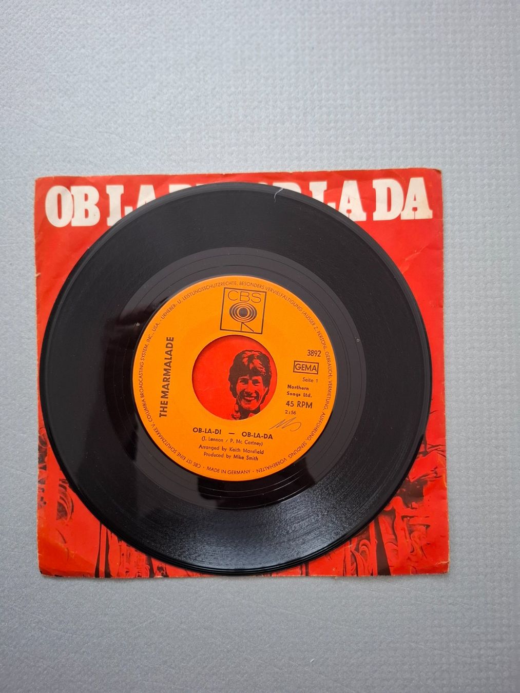 Dischi in vinile: Marmalade - Ob La Di - Ob La Da – Usato da Arbon venduto da pendulum 1