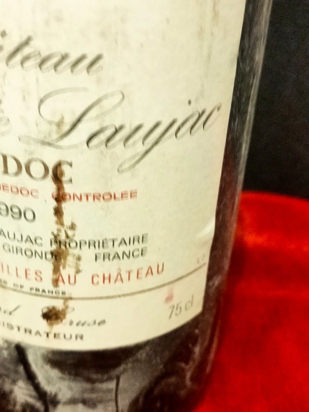 Wein: CHÂTEAU LAFFITE LAUJAC 1990 – Neu (gemäss Beschreibung) aus Genève von Leboucheoreilles 7