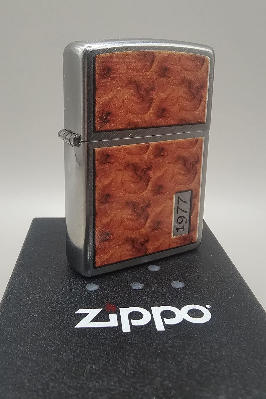 Zippo Briquets: Zippo turtle style "1977" box NEW – Neuf avec emballage d'origine à Pampigny par Calypso06 1