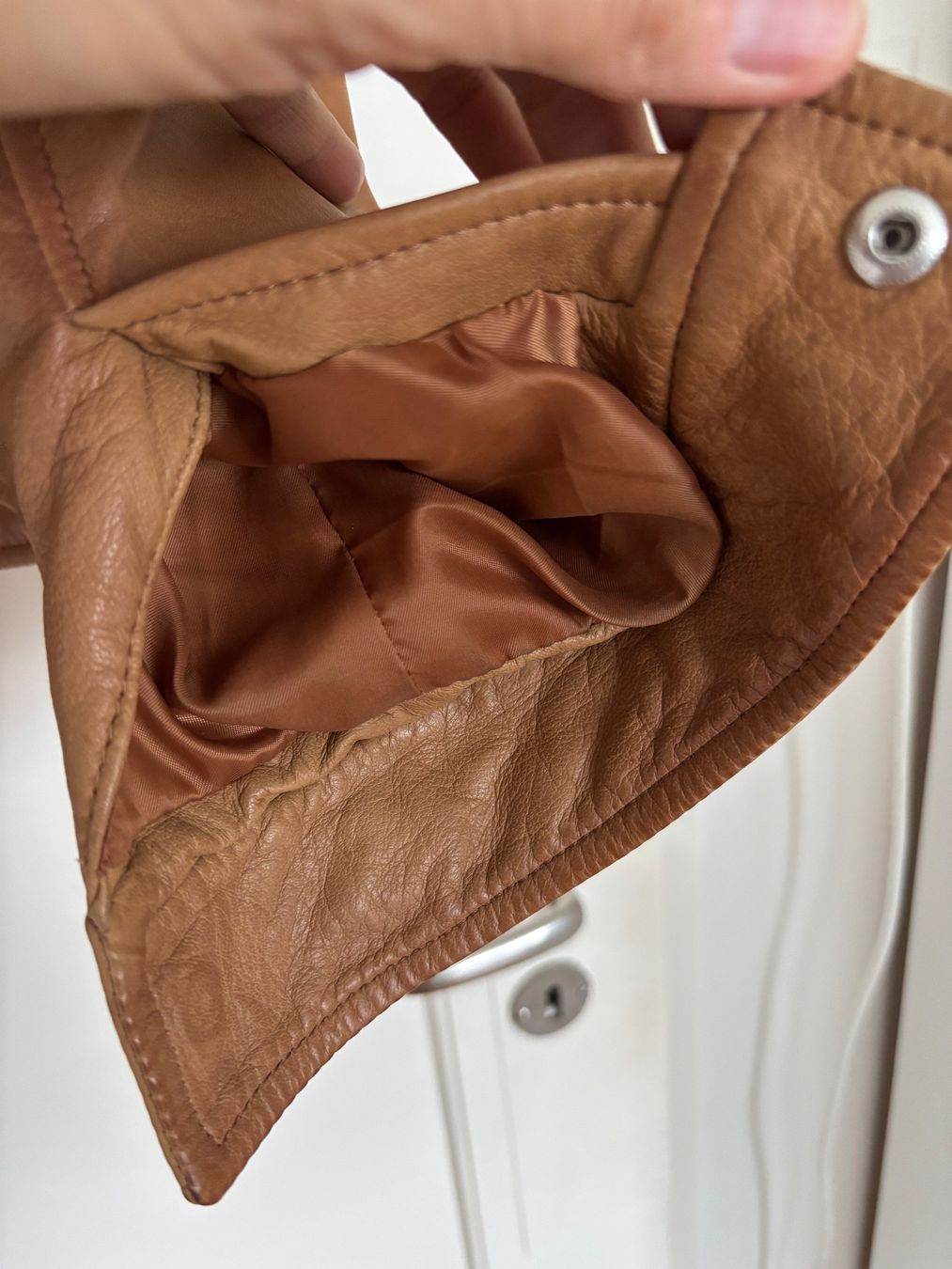 Massimo Dutti Giacche: Lederjacke MASSIMO DUTTI, Grösse M, Farbe Caramelbraun – Usato da Zürich venduto da ritschi37 4