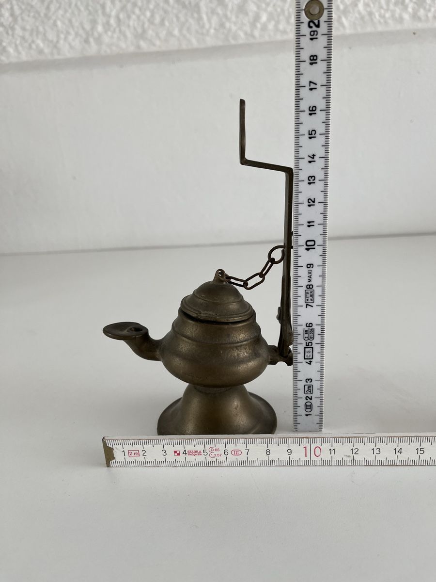 Tutte le decorazioni: alte Öllampe aus Messing – Usato da Wetzikon ZH venduto da seli03 6