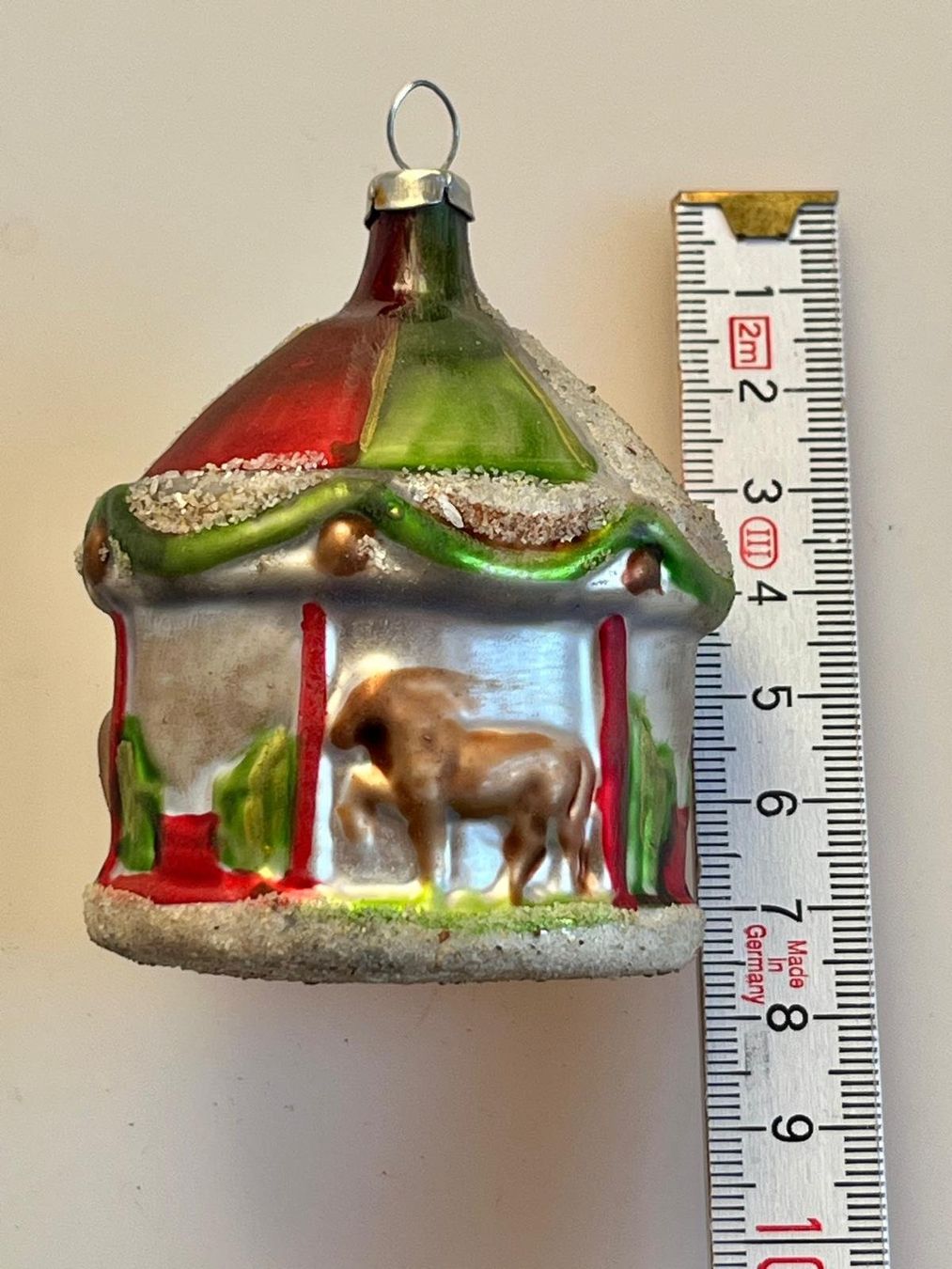 Alle Dekorationen: Alter Christbaumschmuck, Teil 1: Karussell, wunderschön! – Gebraucht aus Basel von goldfinger63 1