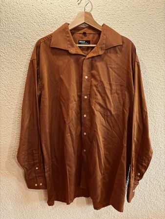 Vintage Hemd von R. Sachs, Grösse 45, Orange