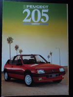Prospekt Peugeot 205 Cabriolet CTI 1988