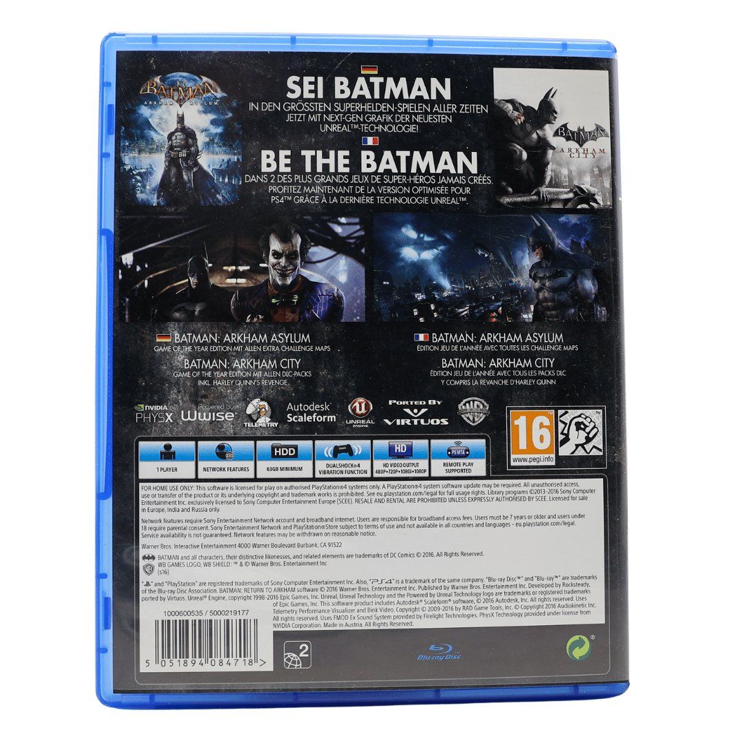 Giochi: Batman: Return To Arkham - PS4 – Usato da Paudex venduto da dindeboy 1