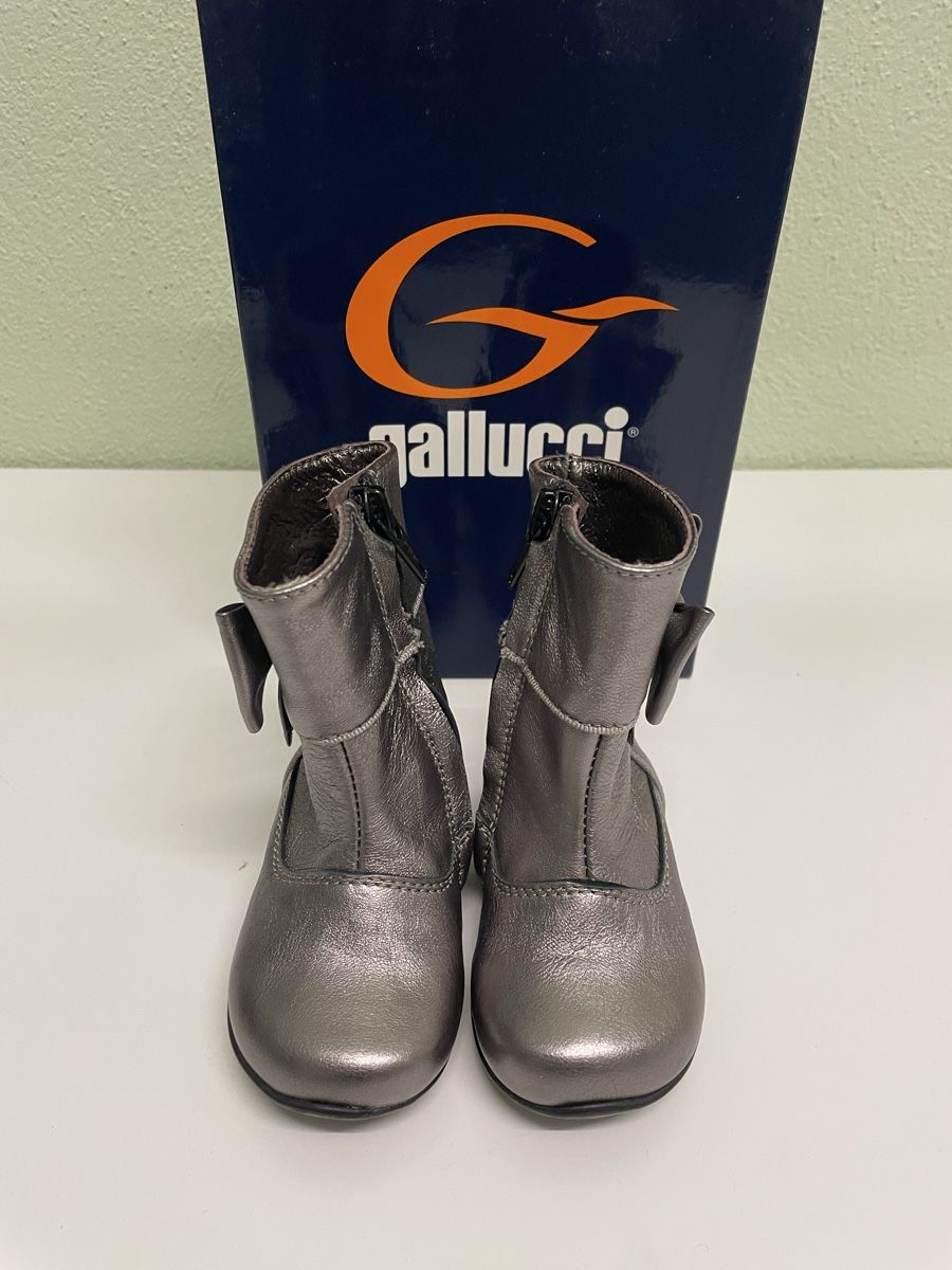 Scarpe per ragazzi: Gallucci baby leather boots – Nuovo (secondo la descrizione) da Zürich venduto da LoveFashion76 3