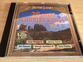 Various – Country Classics (26 Great Country Songs Vol. 1)