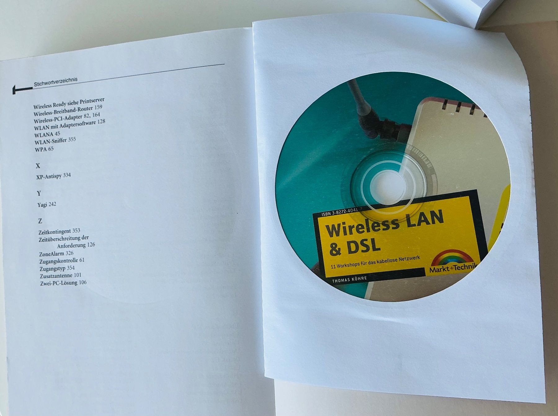 Libri: Wireless LAN & DSL incl. CD Netzwerk – Nuovo (secondo la descrizione) da Hergiswil NW venduto da orcalina14 4