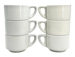 Lot 6 tasses à café anciennes Langenthal 63 Armée Suisse