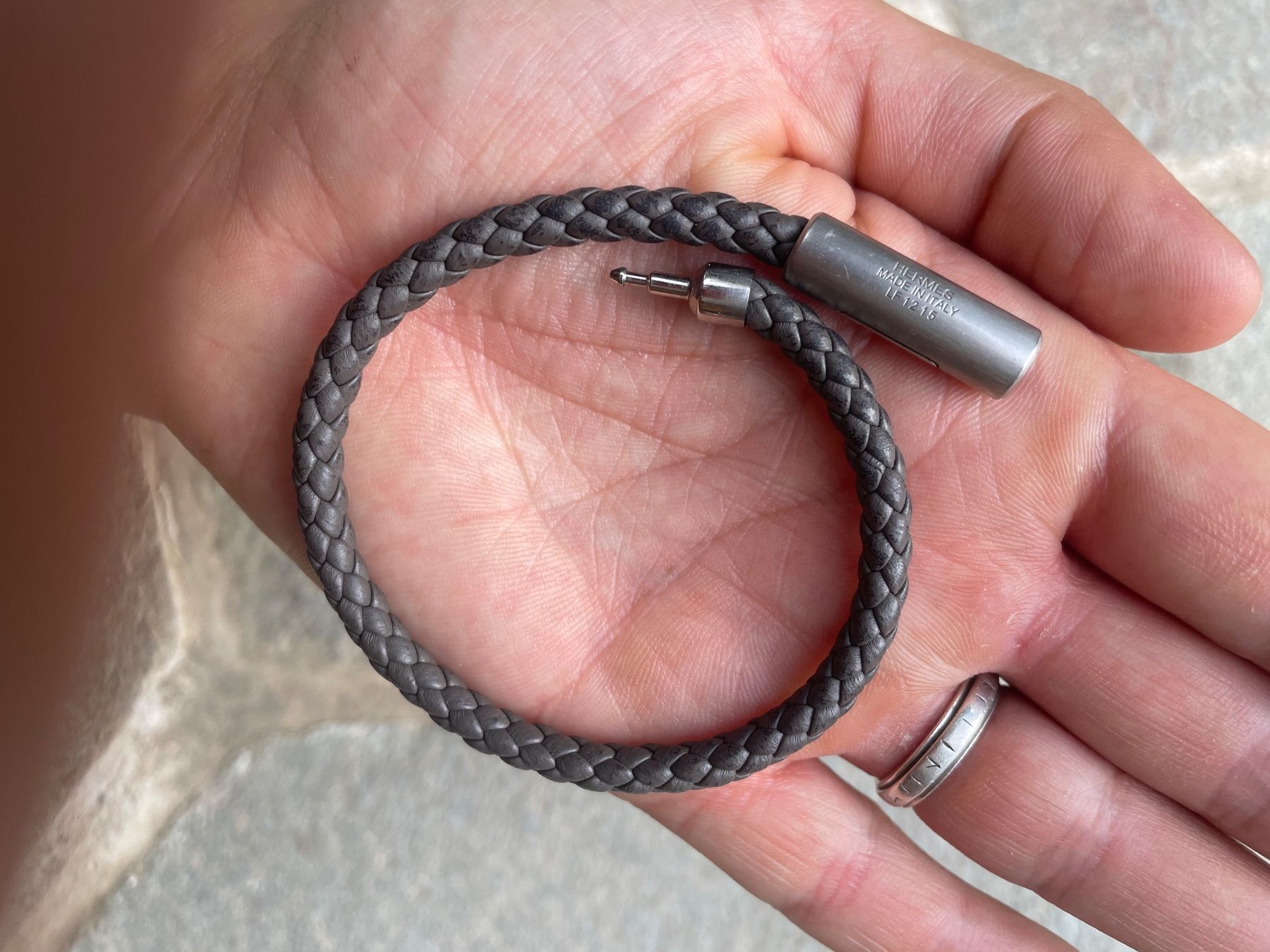 Hermès Bracciali & Braccialetti: Bracelet Hermes Goliath ETAIN T6 – Usato da Erde venduto da tac_75wp 1