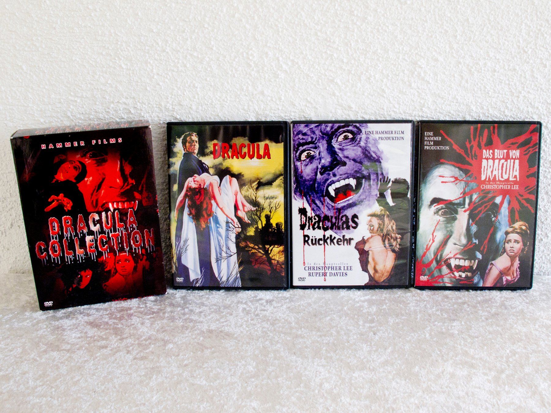Alle DVDs: DRACULA Hammer Horror Collection DVD Box mit Christopher Lee – Gebraucht aus Blauen von wosonst 1