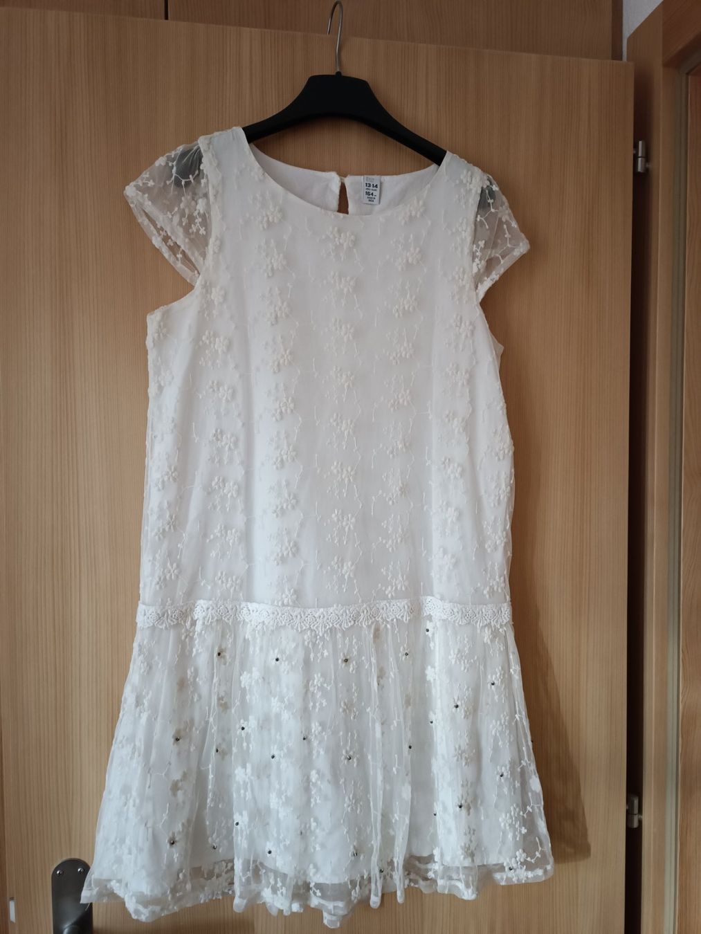 Zara Vestiti & Gonne: Robe perlée blanche Zara 14 ans – Nuovo (secondo la descrizione) da Leytron venduto da SoniaGreen