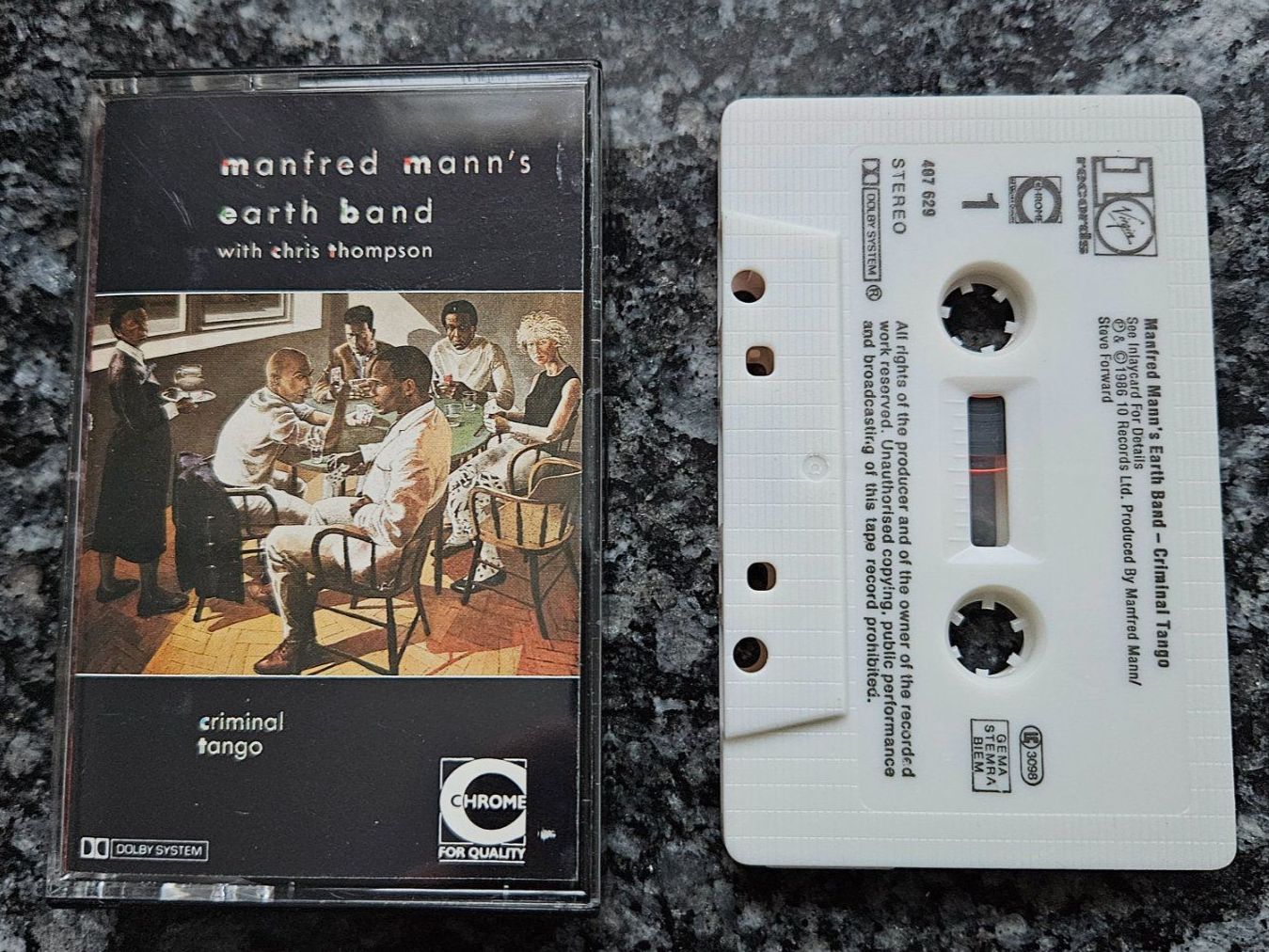 Musicassette: Manfred Mann's Earth Band Kassette Criminal Tango – Nuovo (secondo la descrizione) da Untervaz venduto da FullFlap777