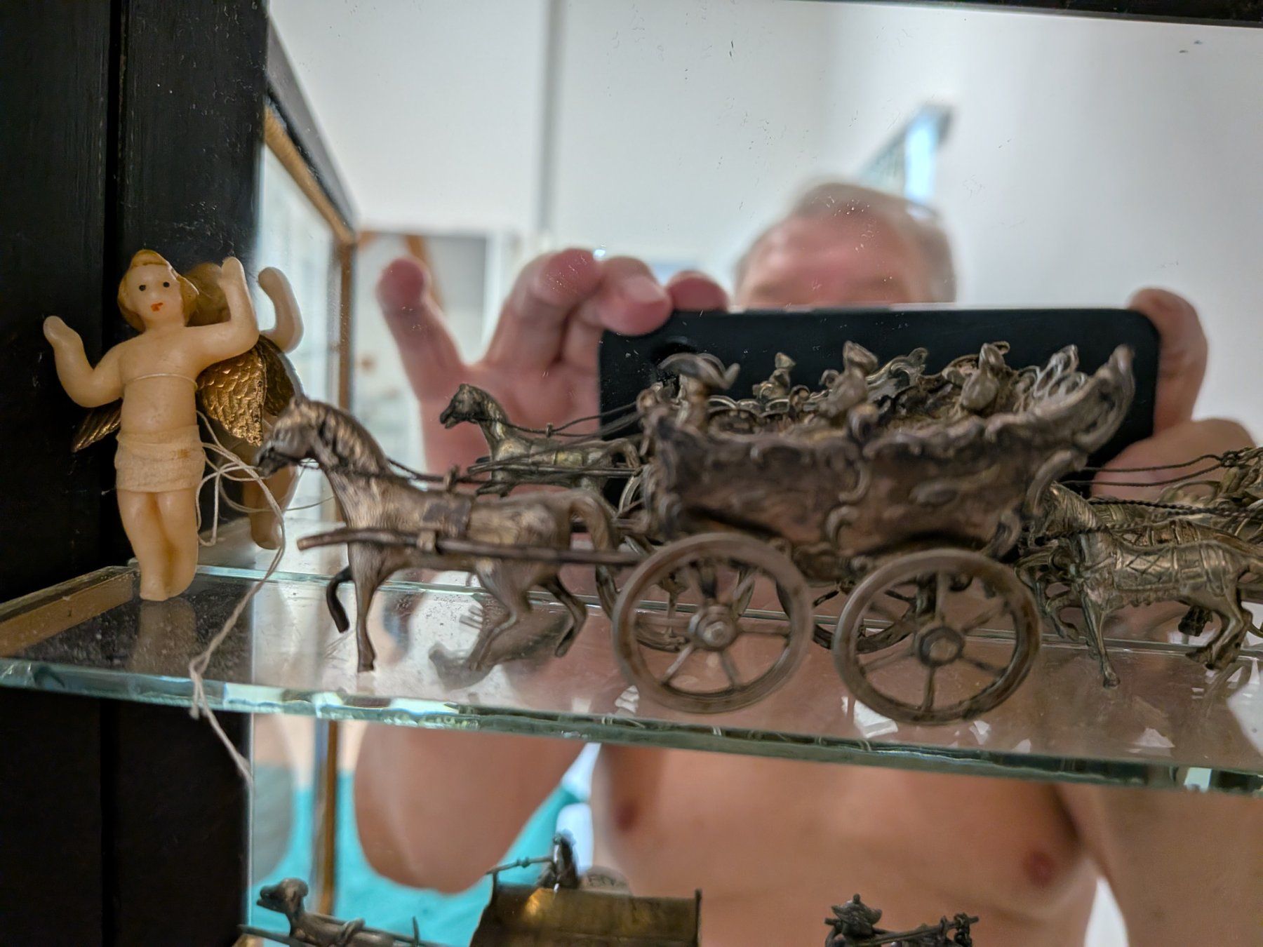 Kutschen: antike miniatur kutsche massiv silber – Gebraucht aus Schönenwerd von kybi 1