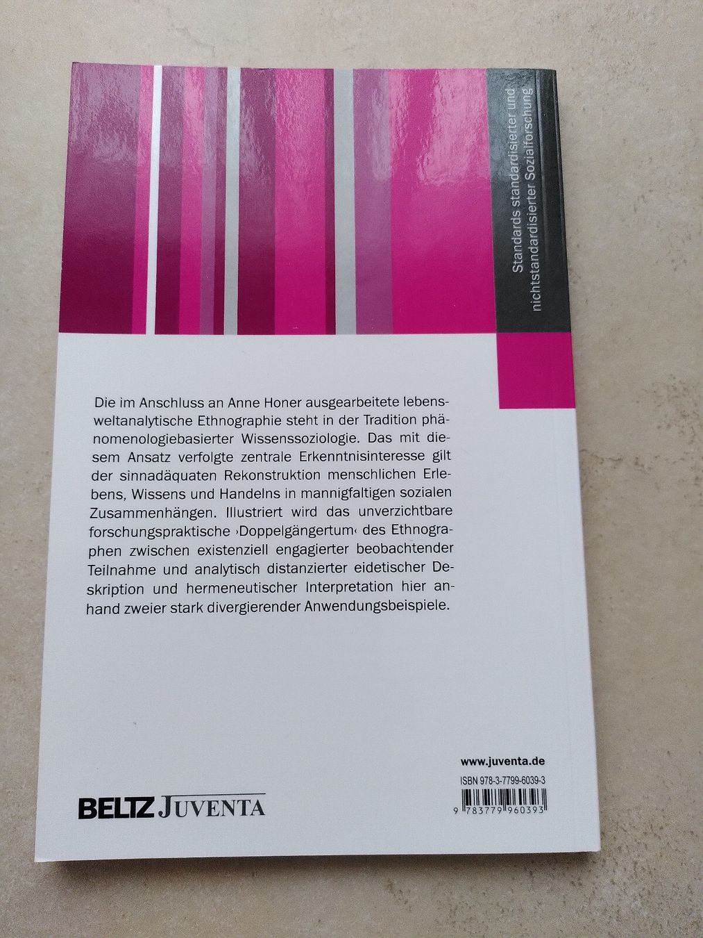 Livres: LEBENSWELTANALYTISCHE ETHNOGRAPHIE – D'occasion à Brugg AG par olamim 1