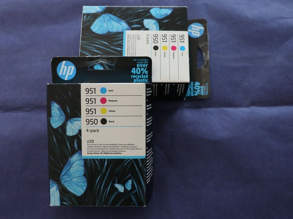 2 Original HP 4-Combopack - Black, Cyan, Magenta & Yellow | Kaufen auf ...