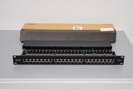 24 Port Digitus Cat.6A LSA Patch Panel DN-91624S-EA-B