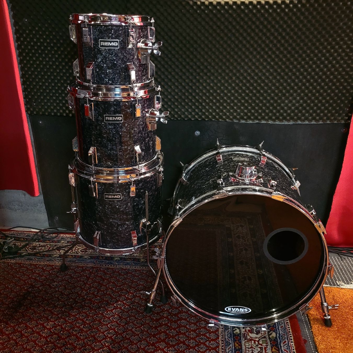 Musikinstrumente: Remo Quadura Vintage Drum – Gebraucht aus Emmenbrücke von