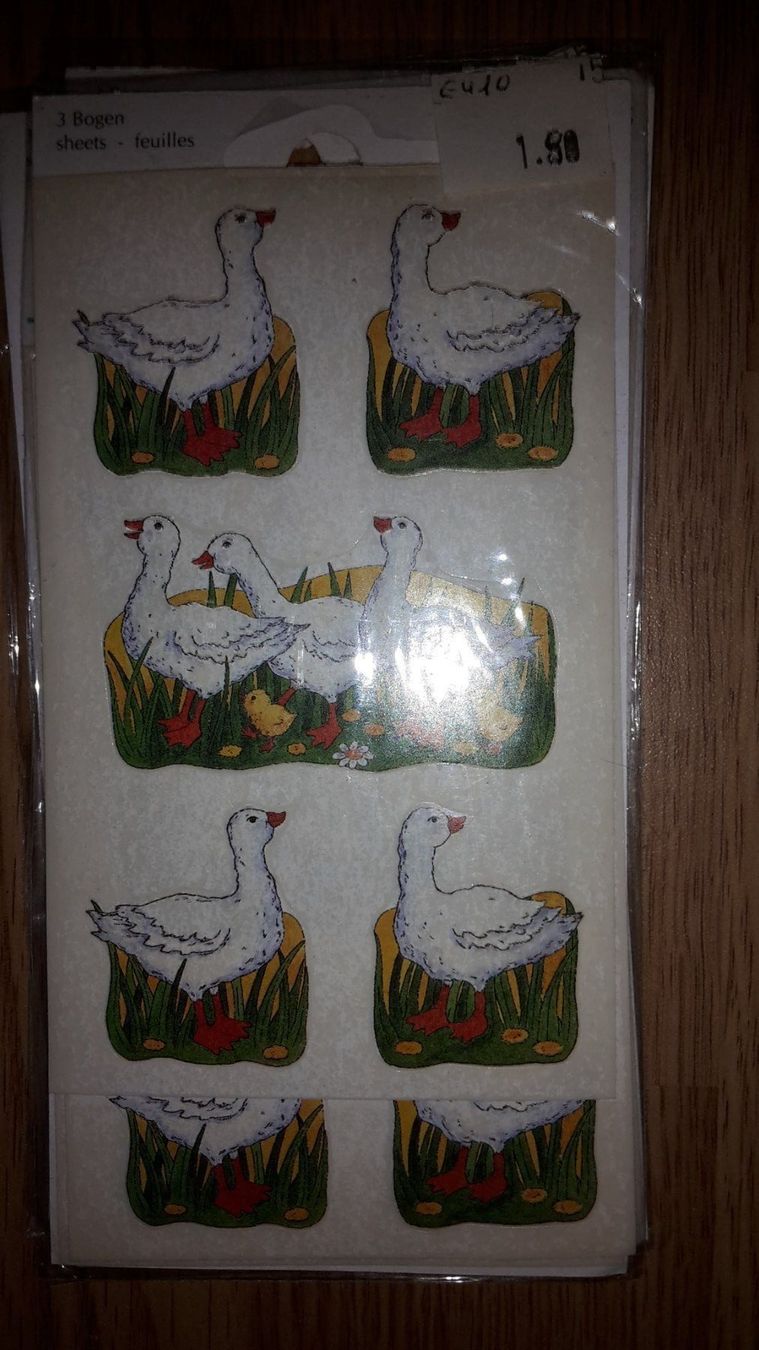 Autocollants: Stickerbogen Ostern Gänse – D'occasion à Schwarzenburg par Flamingo07