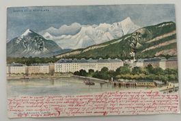 Ansichtskarte Genf Mont Blanc F. Killinger gelaufen